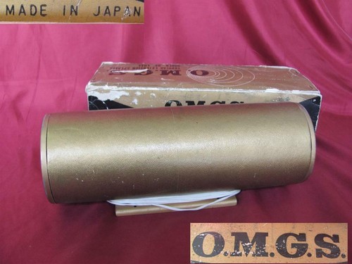 VINTAGE JAPANESE BOXED O.M.G.S TUBULAR EXTENSION SPEAKER - Picture 2 of 11
