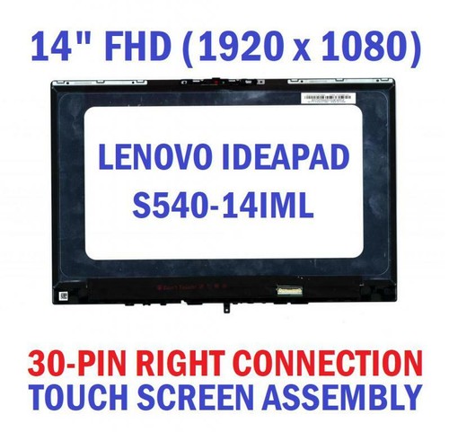 Lenovo IdeaPad S540-14IML LCD Touch Screen Display Assembly 5D10S39561 | eBay
