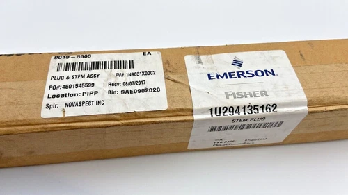 Fisher (Emerson) 1N9631X00C2 Plug & Stem Assembly