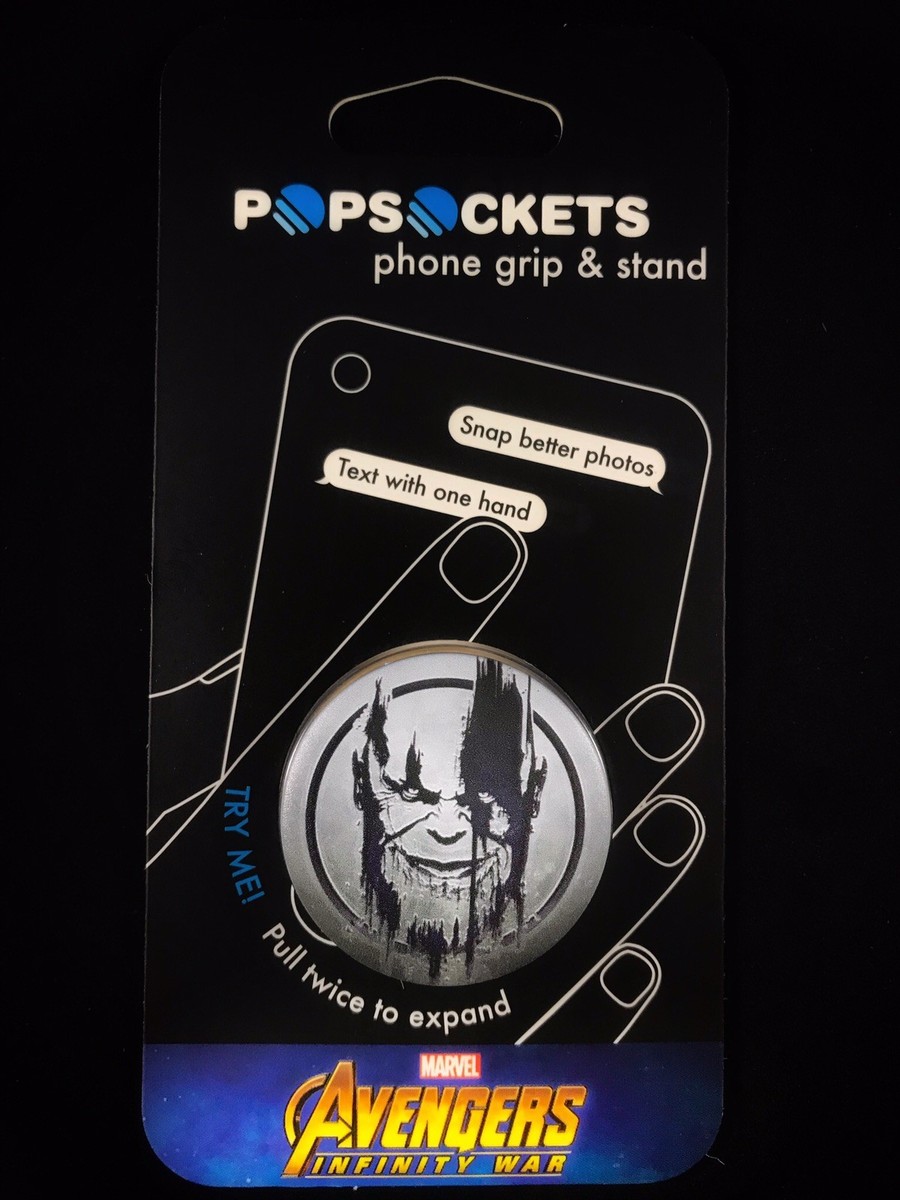 Authentic PopSockets Marvel Avengers Thanos PopSocket Pop Socket Phone  Holder