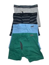 Fruit Of The Loom -Boys Boxer Brief Underwear - Multicolor-Size L -4 Pairs -NWOT