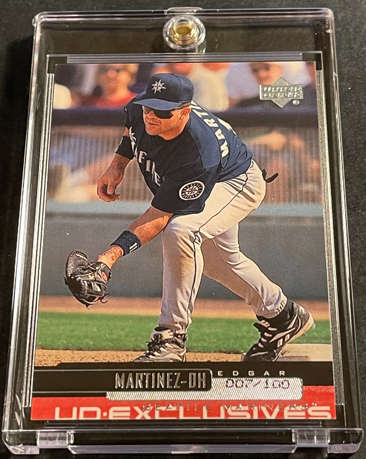 2000 Upper Deck Exclusives Silver #237 Edgar Martinez 007/100 MARINERS (038)