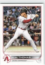 Alek Thomas Baseball Cards - Base Cards, Inserts, RC's etc. - You Pick!