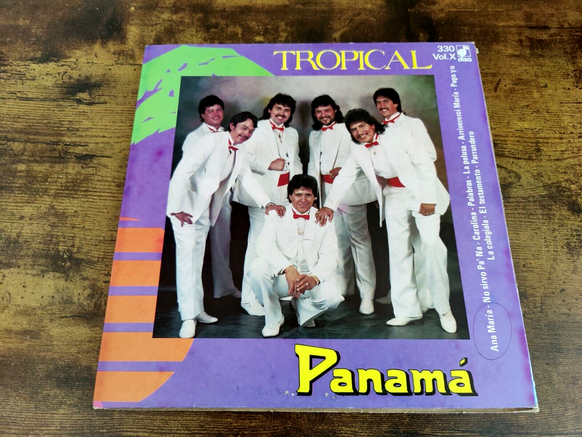 TROPICAL PANAMA LP/ANA MARIA/ORIGINAL 1989 DISA/NEAR MINT