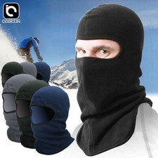2 Pack Face Mask Ski Winter Hat Windproof Fleece Balaclava Hood Beanie Warm Mask