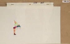 Little Nemo Original Production Drawing And Cel 158-15 - Used Condition