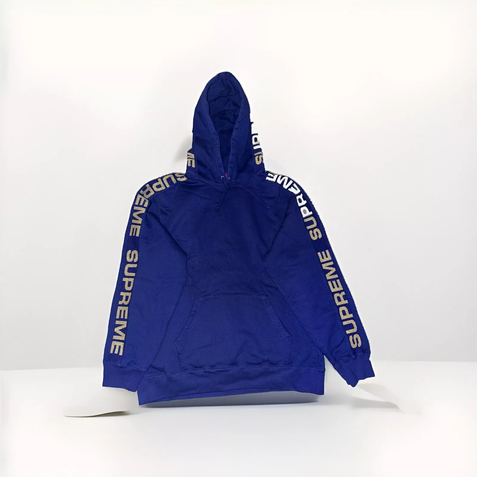 2020 Supreme Metallic Rib Sweat shirt à capuche couleurs Lakers