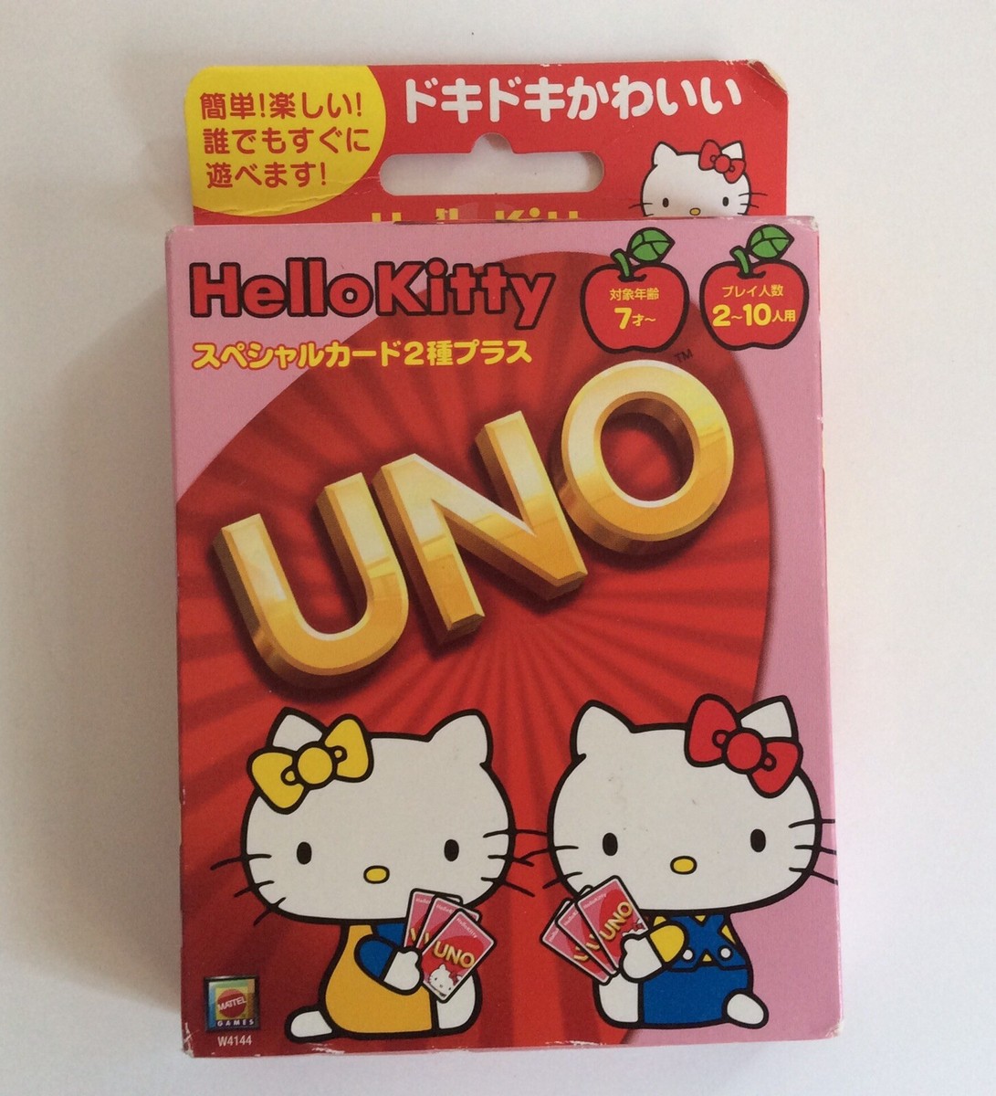 Hello Kitty Uno Card Game Rare Kawaii Sanrio Japan 2011 Mattel | eBay