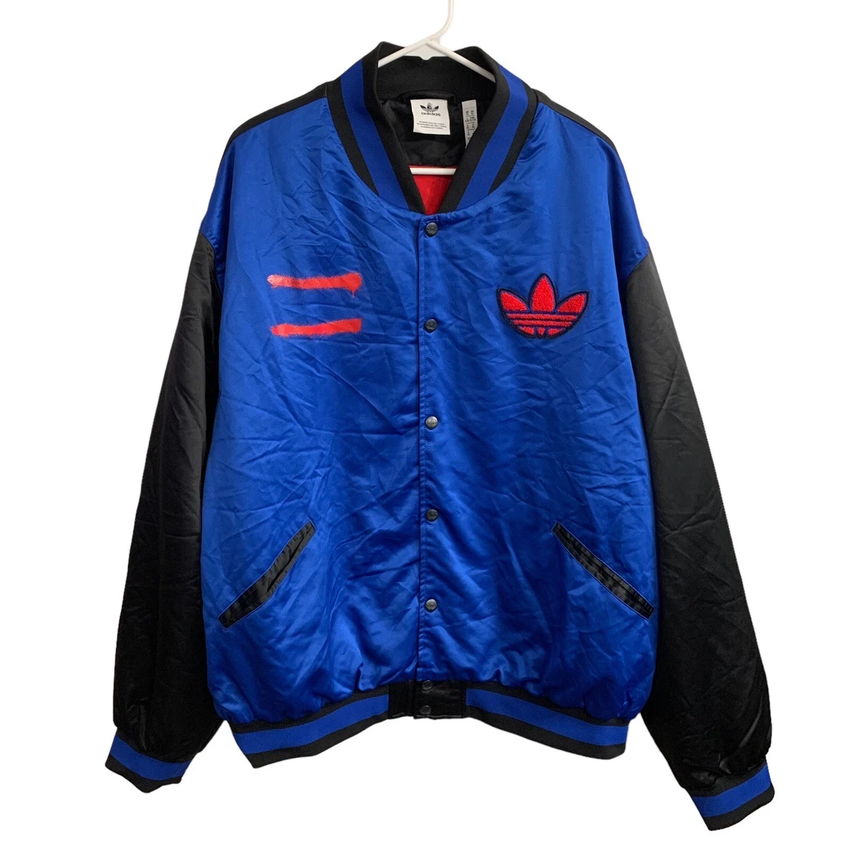 adidas Run DMC Hollis Crew Collegiate Jacket Men's Size XL