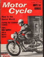 MOTOR CYCLE, 21 APRIL 1966, MAGAZINE
