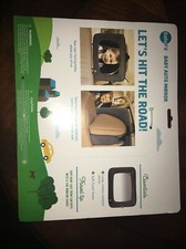 SafeFit Baby Auto Mirror for Car Extra - Wide View, Baby Car Mirror, Gray NEW