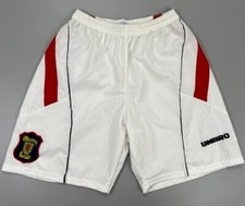 VINTAGE SCOTLAND NATIONAL TEAM SHORTS 1996-1998 HOME UMBRO SIZE L Large