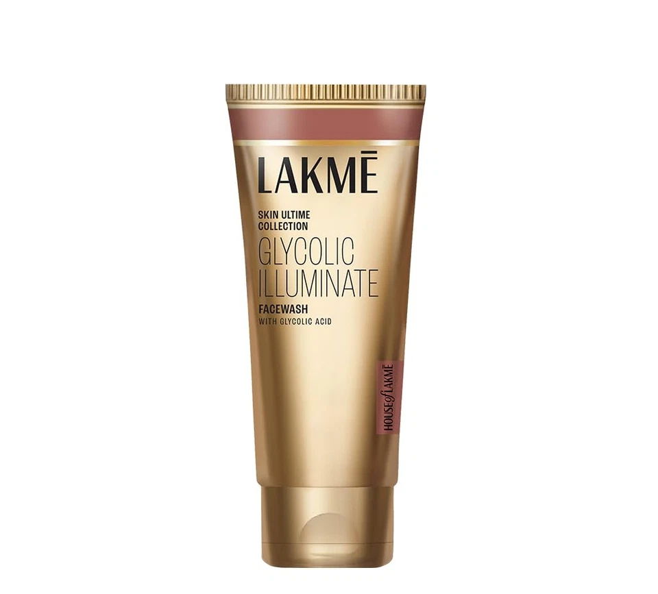 LAKMÉ Glycolic Illuminate Lavado Facial para Exfoliar Piel Opaca Limpiador Suave 100g Foto 2 de 4