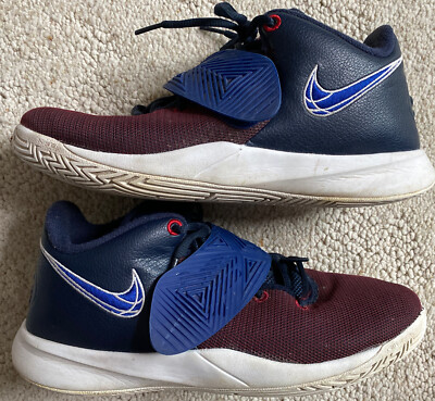 Nike Kyrie Flytrap III Size 6.5Y Blue Red Boys Basketball Shoes BQ5620-400