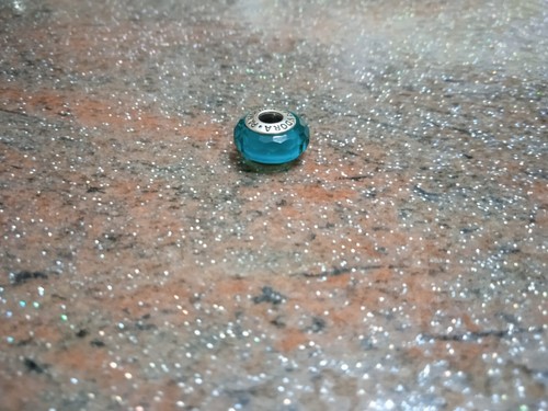 Charm Pandora ovale azzurro/turchese - Foto 6 di 8