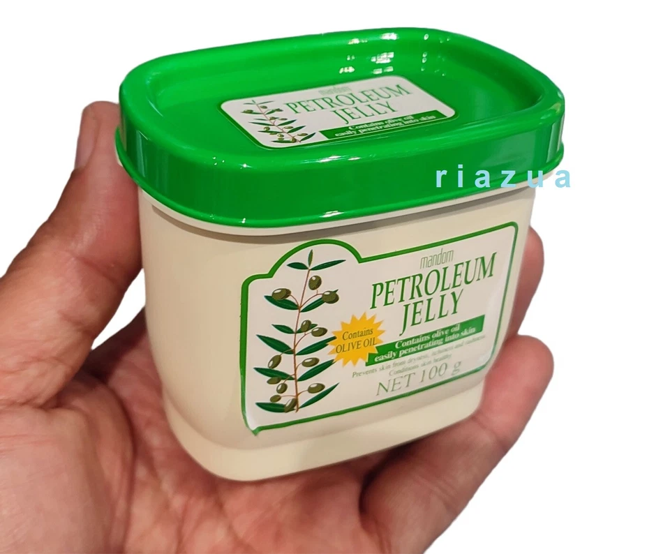 Mandom Petroleum Jelly 100g Contains Olive Oil Dryness Itchiness Free Shipping - Image 4 of 4