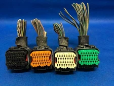 06 JEEP COMMANDER 4.7 ECM PCM WIRING HARNESS PLUGS CONNECTORS 56044766AH
