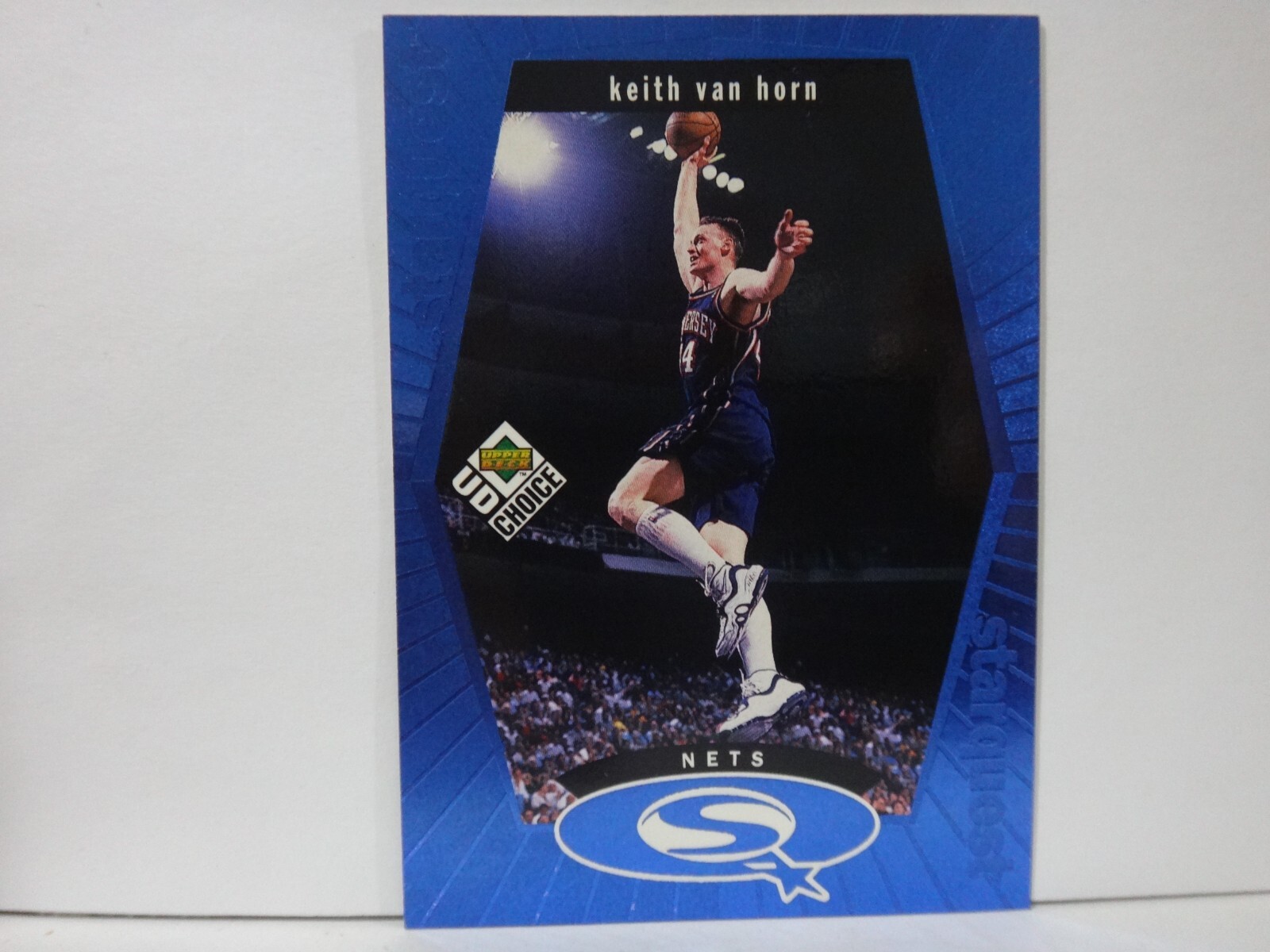 1998-99 UD Choice StarQuest Blue Basketball Card #SQ17 Keith Van Horn 
