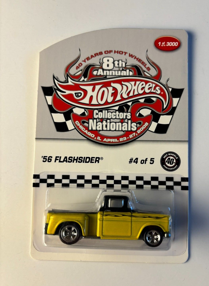 HOT WHEELS RLC 56 Flashsider yellow 8th Annual Collector's