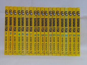 Used Banana Fish All 19 Volume Set Atsushi Yoshida Manga Comics Not English Ebay