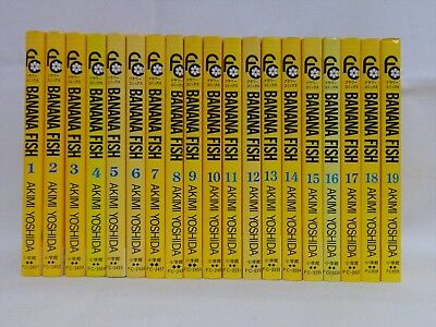 Used Banana Fish All 19 Volume Set Atsushi Yoshida Manga Comics Not English Ebay