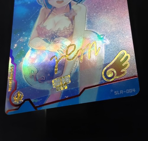 Re:Zero Rem SLR-004 Goddess Story Maiden Girl Party Badeanzug Holo Foil Karte - Bild 3 von 8