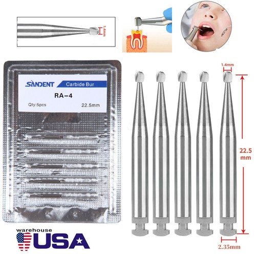 10-100pcs Dental Round Carbide Tungsten FG RA Burs For High Speed Handpiece Low - Picture 162 of 217