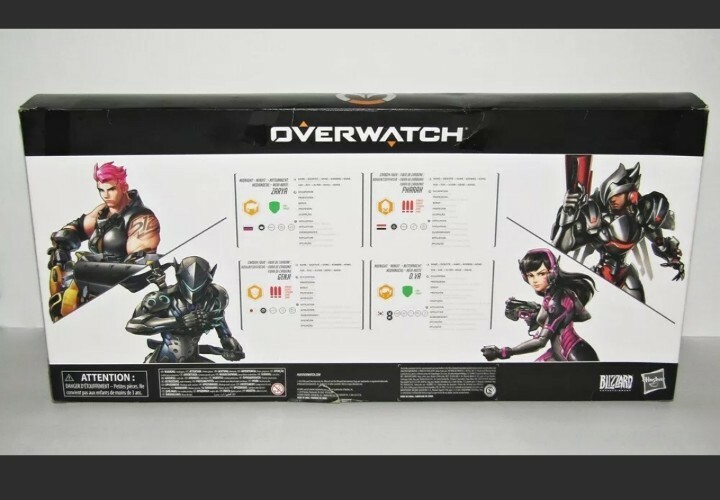 Overwatch Ultimates Action Figure Set 4 Pack with Accessories NEW