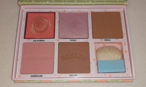 Benefit Cheekleaders Pink Squad palette Galifornia Tickle Hoola Dandelion Dallas - Picture 6 of 24