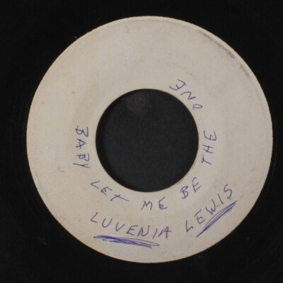 Luvenia Lewis: Let Me Be The One / I'M Not Stark Genug Bragg 7 '' Einzel 45 RPM