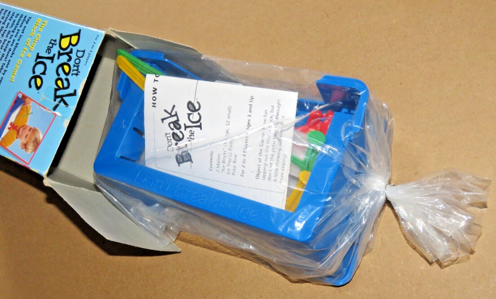 Don't Break the Ice Game - Vintage 1999 Milton Bradley Hasbro - Complete & Nice