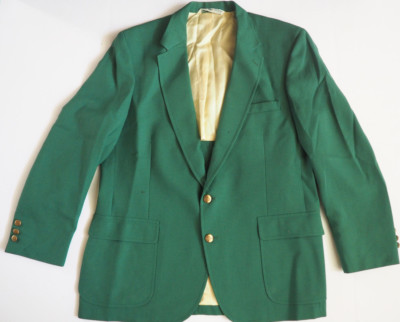Vintage Izod LACOSTE Kelly Green Blazer 