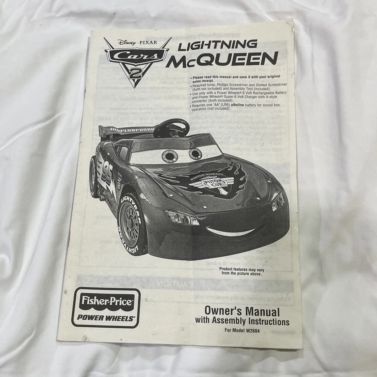 Fisher price power sales wheels lightning mcqueen