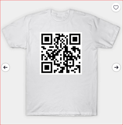 Rick GIF Q-R-C-o-d-e Roll T-Shirt