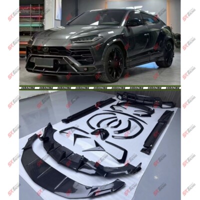 Fits Lamborghini URUS Carbon Fiber Front Rear Bumper Lip Side Splitter Body Kits