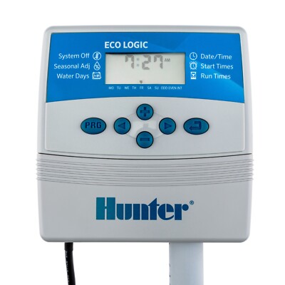 HUNTER Eco Logic ELC-401i ELC-601i Innenmodell Bewässerungscomputer 4-6Stationen