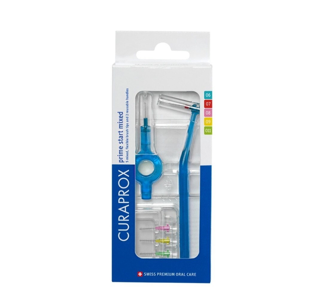 Curaprox CPS Prime Start Mixed Interdental Brush Set(0.6&ndash;1