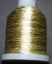 VARIEGATED MULTI COLOR YELLOW ROD WINDING THREAD 1100yds  "A"