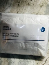 ShipN24Hours. New-Bed Bath&Beyond Simply Essential. Mattress Protector:39inx80in