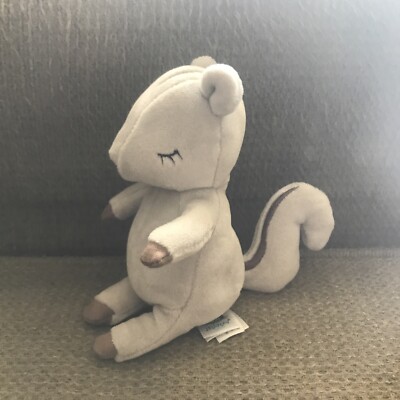 Jellycat Minikin Squirrel Tiny Small Velour Squirrel Plush - Tiny 6''