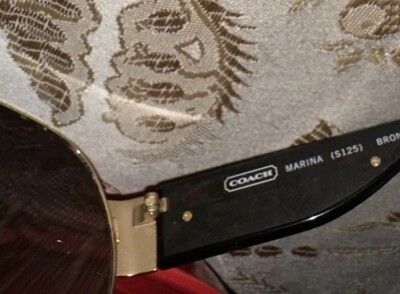 Authentic Coach Marina Sunglasses S125 60 [ ] 15 120mm  display picture 3