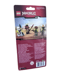 LEGO NINJAGO 853544 Accessory Set SEALED NEW Tournament Zane, Samurai X