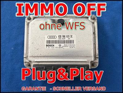 AUDI A3 1.9 TDI IMMO OFF/PLUG&PLAY 0281010469 - 038906019DE Deu - 2 Arbeitstage
