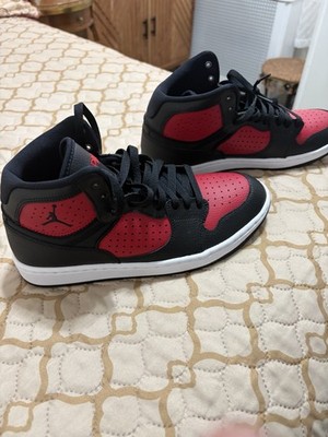 Jordan Air Jordan Access Bred Black/Red Mid Top Leather Lace-Up AR3762-006