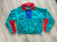 Vintage Columbia Windbreaker Full Zip Jacket Teal Men  s XL