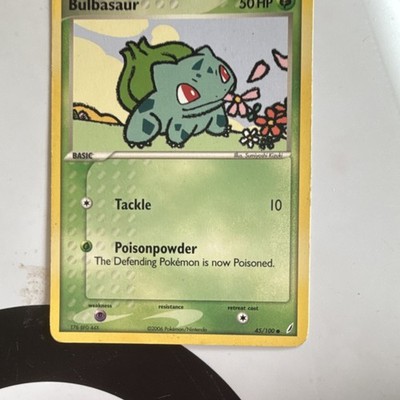 Bulbasaur 45/100  Basic HP 50 2006