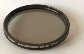 DELAMAX Polarisationsfilter zirkular Ø 67mm Filter Kamera Objektiv Polfilter