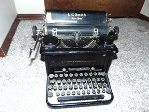 Lc Smith Super Speed Typewriter | eBay