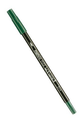 Uchida 1122-C-72 Marvy Extra Fine Tip Le Plume II Double Ender Marker Pen