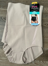 Maidenform Flexees Sculpts High Waist Brief Ultra Firm Cool Comfort Blush Large